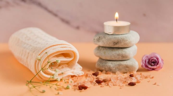 massagem de aromaterapia